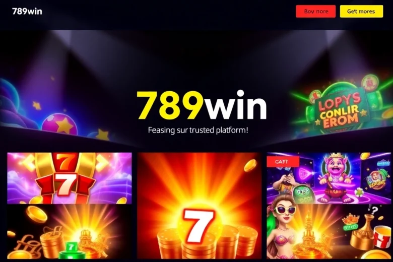 789win online casino platform promoting jackpots, live sports, and gaming excitement, appealing to users seeking trusted betting experiences.