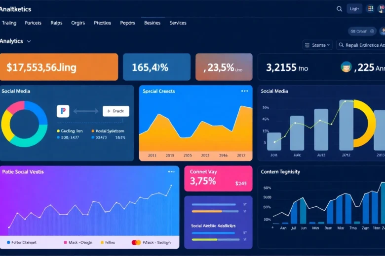 Visual representation of https://32win.social/ managing social media strategies with engaging analytics and growth insights for online success.