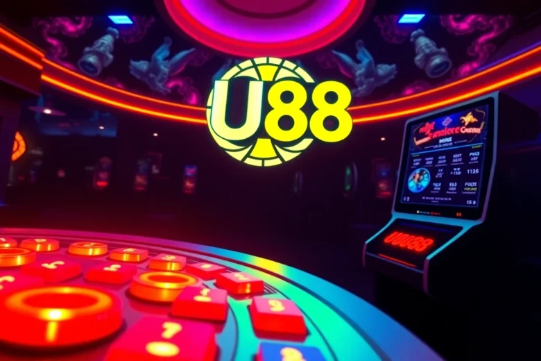 Engaging visual of the UU88 online casino platform highlighting free spins, secure browsing, and gambling features for user trust and engagement.
