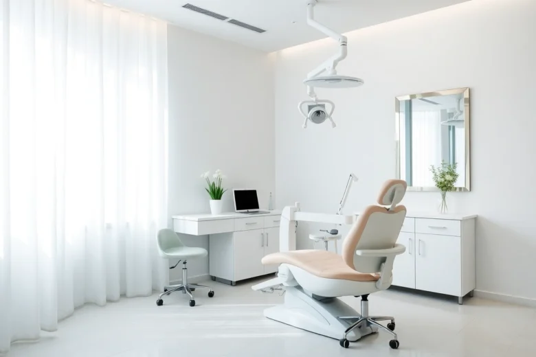 Experience a relaxing Botox zuerich behandlung in a serene clinic environment for beauty and rejuvenation.