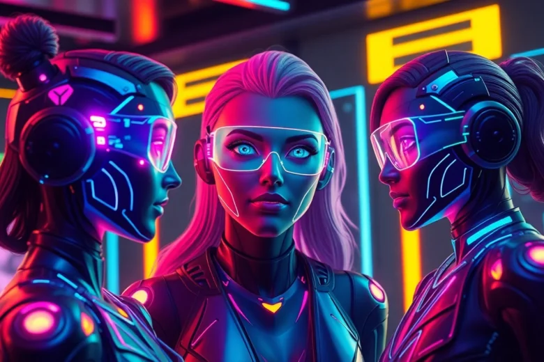 Engaging Spicy AI Chat interface with realistic visuals and playful roleplay elements for users seeking exciting interactions.
