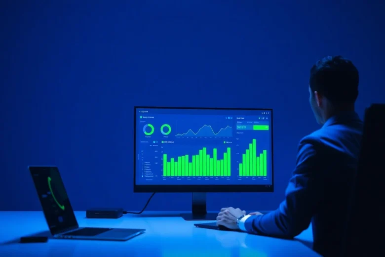 Professional team analyzing data to rank your website higher on search engines with advanced