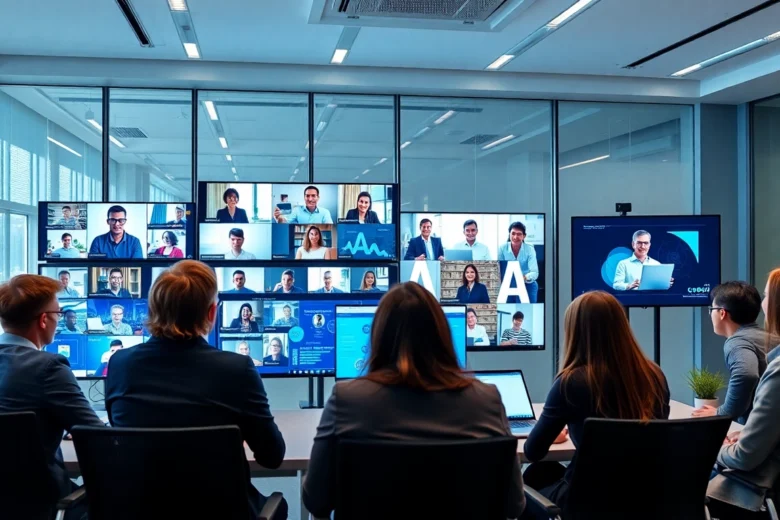 Professional team analyzing offshoring de service maroc strategies with digital tools and
